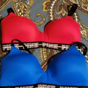 Pink Bras $32 for both
